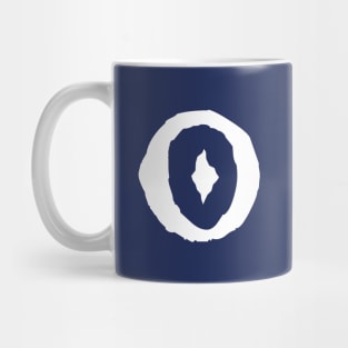 Omen "O" White Mug